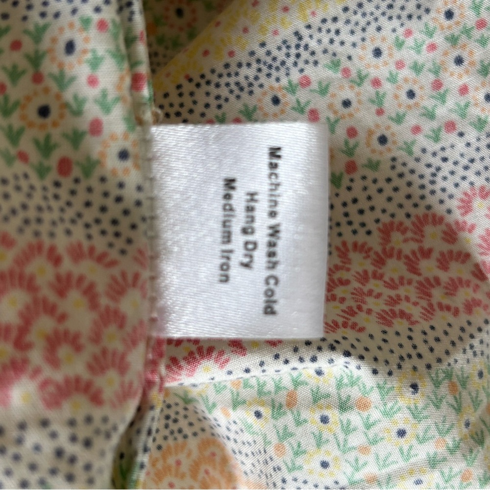 Ann Mashburn Mixed Media Print Midi Cotton Dress - Picture 8 of 11
